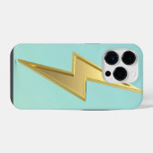 Blitzsymbol iPhone Hülle (Rückseite (Horizontal))
