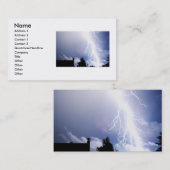 BlitzVisitenkarte Visitenkarte (Vorne/Hinten)