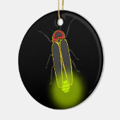 Blitzwanze beleuchtet keramik ornament (Links)