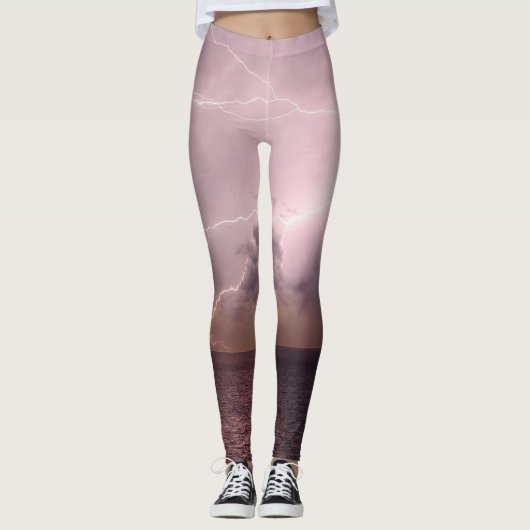 Blitzwelle Leggings (Vorderseite)