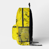 Blitzwirbelkunst Bedruckter Rucksack (Rechts)