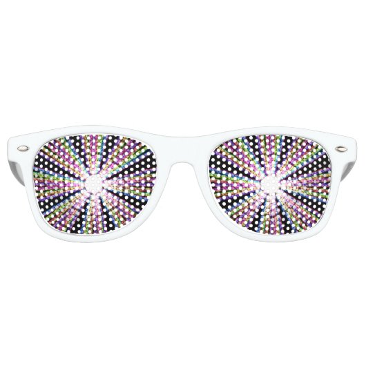 Blitzzoom-Sonnenbrille Partybrille (Vorderseite)