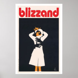 Blizzand Embrace Vintage Werbeplakat Poster