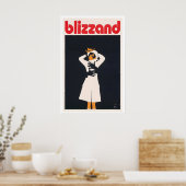 Blizzand Embrace Vintage Werbeplakat Poster (Küche)