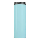 Blizzard Blau (einfarbig) Thermosbecher (Rückseite)