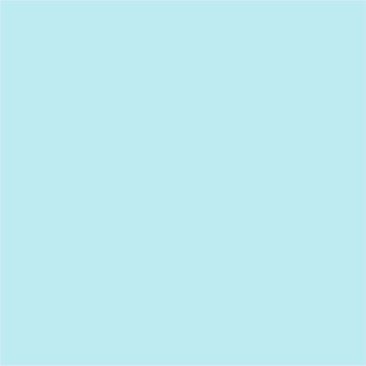 Blizzard Blau (feste Farbe) Aufkleber (Vorderseite)