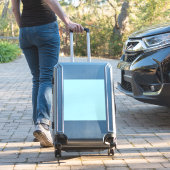 Blizzard Blau (feste Farbe) Aufkleber (Koffer Insitu)