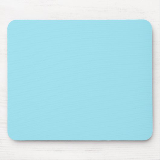 Blizzard Blue Solid Color Mousepad (Vorne)