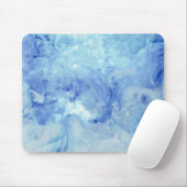 Blizzard-Kollektion - blau-weiß abstrakt Mousepad (Mit Mouse)