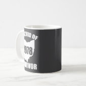 Blizzard Of 1978 Survivor Funny Ohio Winter Snowst Kaffeetasse (Vorderseite Links)