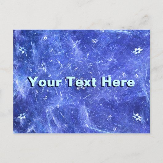 Blizzard Postkarte (Vorderseite)