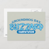 Blizzard Survivor Postkarte (Vorne/Hinten)
