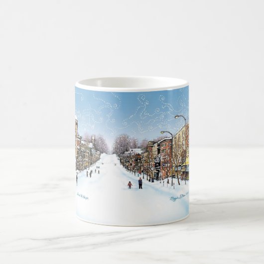 Blizzard von Kunstkaffee-Tasse 1978 Kaffeetasse (Mittel)