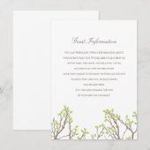 Blizzful Branches Directors/Information Card Begleitkarte (Vorne/Hinten)