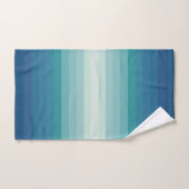 Blizzful Waves & Turtle Anpassbare Handtuchhalter  Badhandtuch Set (Handtuch)