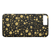 BLK-AJR-CARD-random-bubble-dots-glitter-BACK-G.jpg Case-Mate iPhone Hülle (Rückseite (Horizontal))