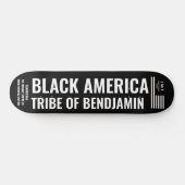 BLK AMERICA T O B Skateboard (Horizontal)
