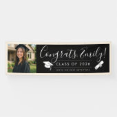 BLK & CREAM 2026 | Abschlussbanner mit Foto Banner (Horizontal)