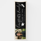 BLK & CREAM 2026 | Abschlussbanner mit Foto Banner (Vertikal)