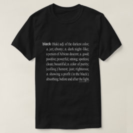 BLK DEF:Männer Dunkles Basic T-Shirt