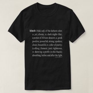 BLK DEF:Männer Dunkles Basic T-Shirt