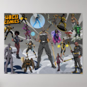 BLK Superheroes Poster (Vorne)