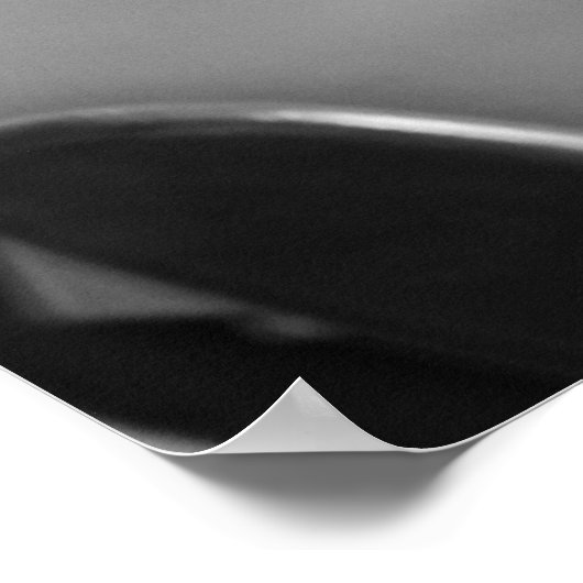 Blk & Wht Banjo Poster (Ecke)