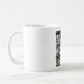 BLM - Aufstehen, wenn keine Liebe serviert wird Kaffeetasse (Links)