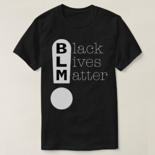 BLM Ausrufezeichen Schwarzes Leben Matter Light T-Shirt