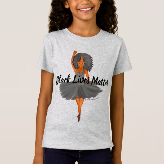 BLM Black Ballerina T - Shirt (Vorderseite)