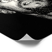 Blm Black lebt Problem Schwarze Geschichte Poster (Ecke)
