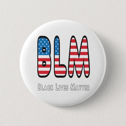 BLM Black Lives Materie Button (Vorderseite)