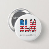 BLM Black Lives Materie Button (Vorne & Hinten)