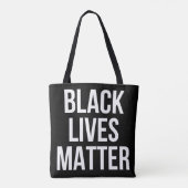 BLM Black Lives Materie Tasche Bag (Rückseite)