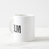 #blm Black Lives Problem Inspiration Vintag Ret Kaffeetasse (Vorderseite Links)