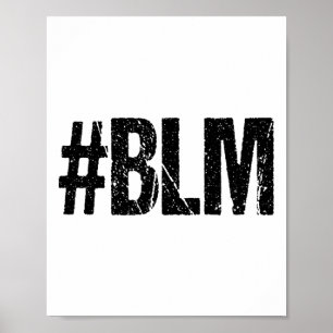 #blm Black Lives Problem Inspiration Vintag Ret Poster