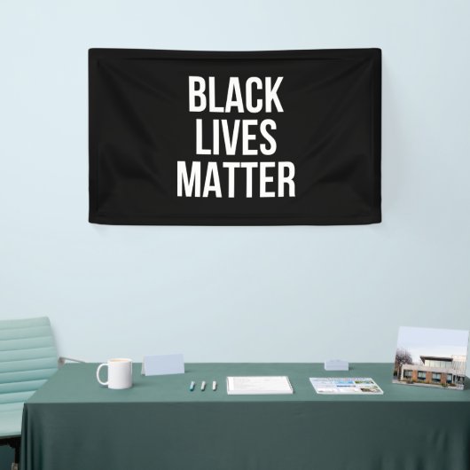 BLM Black Living Matter BANNER (Messeveranstaltung)
