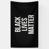 BLM Black Living Matter BANNER (Vertikal)