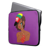 BLM Black Tears Electronics Bag Laptopschutzhülle (Vorderseite Links)
