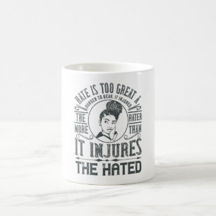 BLM - Das Hass ist zu groß, um eine Last zu tragen Kaffeetasse