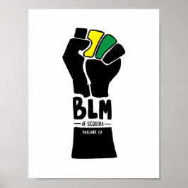 BLM design - 2. platz von Emma Givler Poster