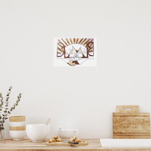 BLM-Design - Adia-Smith Poster (Küche)