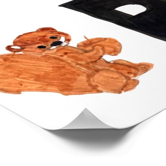 BLM Design - Mica Read Poster (Ecke)