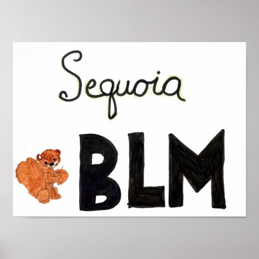 BLM Design - Mica Read Poster (Vorne)