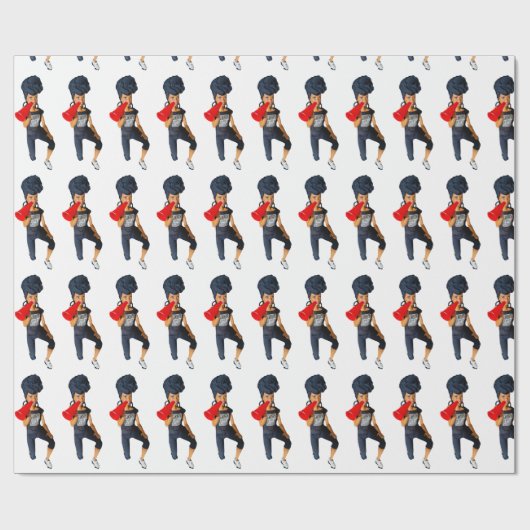 BLM Geschenkwrap Geschenkpapier (Flach)