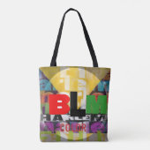 BLM GRAPHIC Totbeutel Tasche (Rückseite)