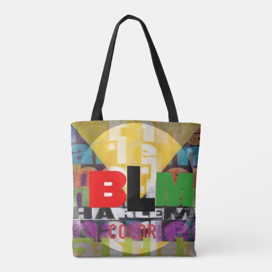 BLM GRAPHIC Totbeutel Tasche (Rückseite)