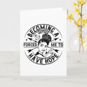 BLM - Mutter zu werden gibt mir Hoffnung Karte (Gelbe Blume)