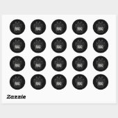 Blm Pawprint Stickermagnetpin Sticker (Blatt)