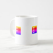 BLM-Tasse Braille Kaffeetasse (Vorderseite Links)